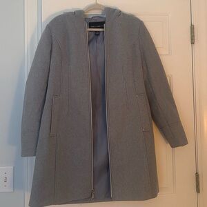 Vince Camuto Light Gray Dress Coat